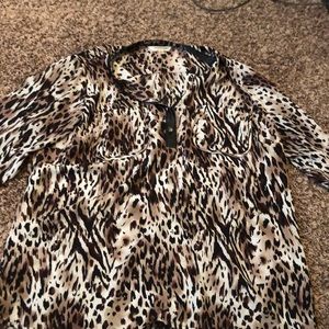 Long sleeve Leopard shirt